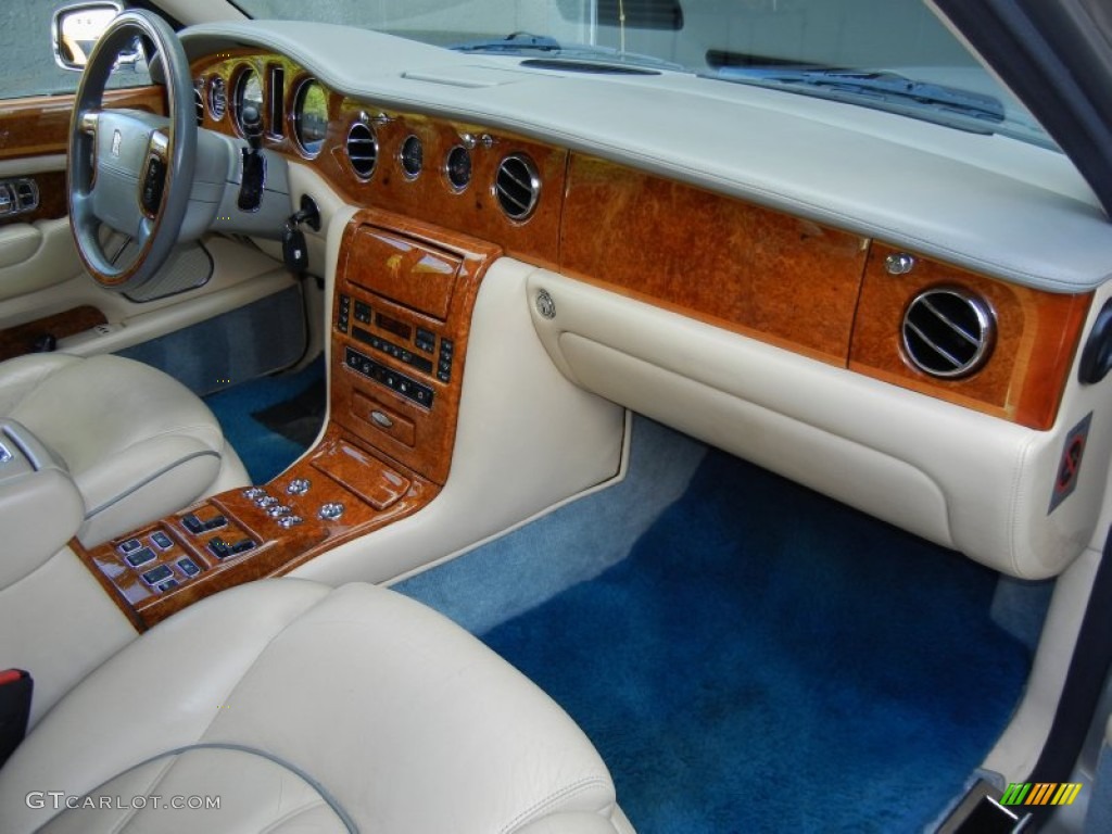 2002 Rolls-Royce Silver Seraph Standard Silver Seraph Model Beige/Blue Dashboard Photo #58417899