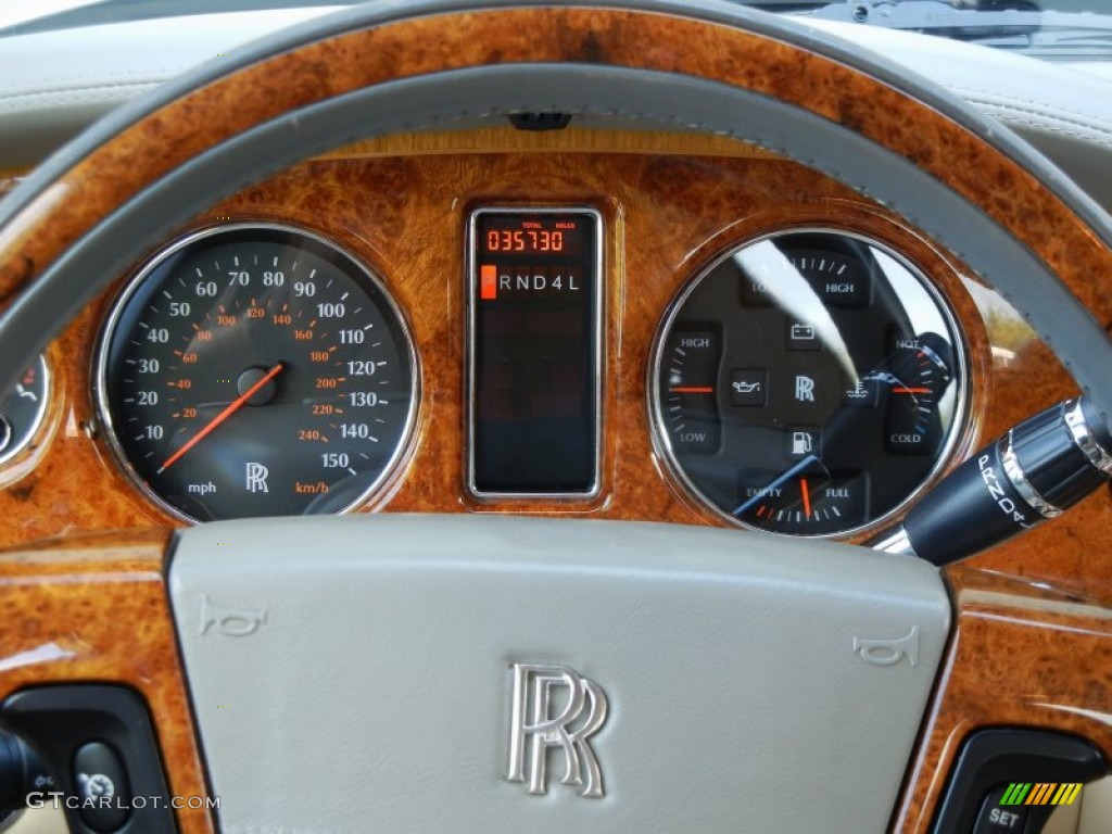 2002 Rolls-Royce Silver Seraph Standard Silver Seraph Model Gauges Photo #58417929
