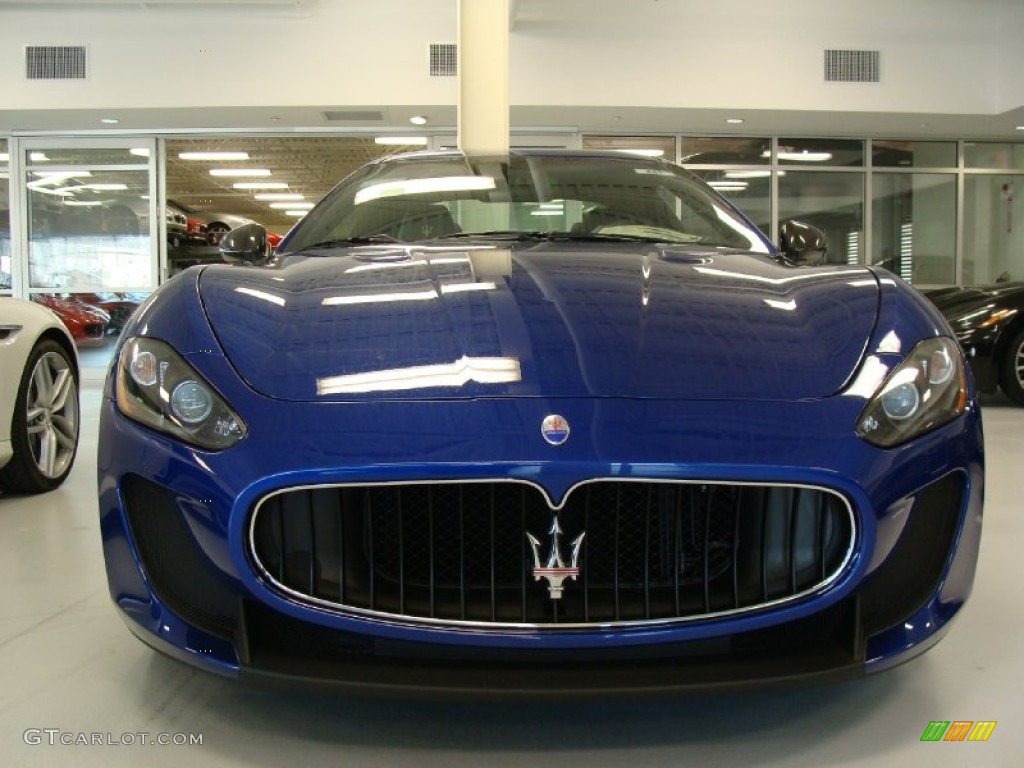 2012 GranTurismo MC Coupe - Blu Mediterraneo (Blue Metallic) / Nero photo #2
