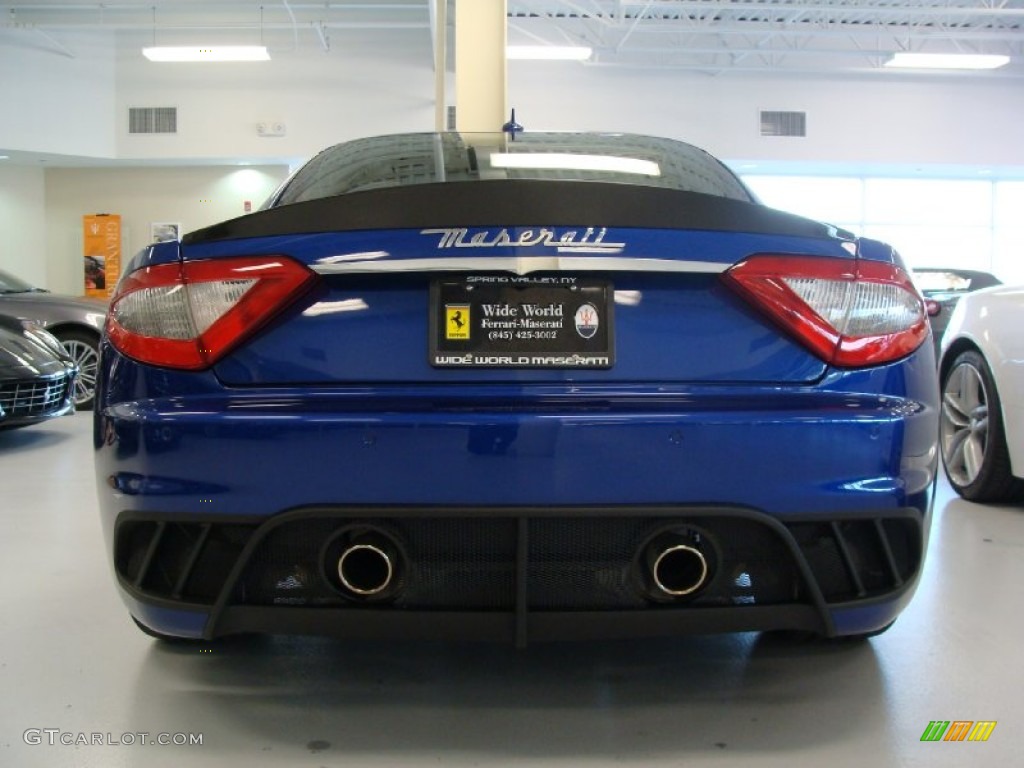 2012 GranTurismo MC Coupe - Blu Mediterraneo (Blue Metallic) / Nero photo #6
