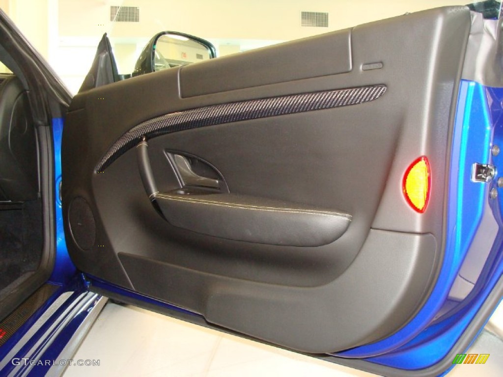 2012 Maserati GranTurismo MC Coupe Nero Door Panel Photo #58418679
