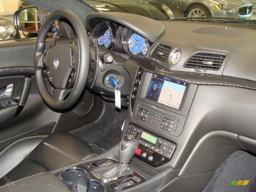 2012 GranTurismo MC Coupe - Blu Mediterraneo (Blue Metallic) / Nero photo #17