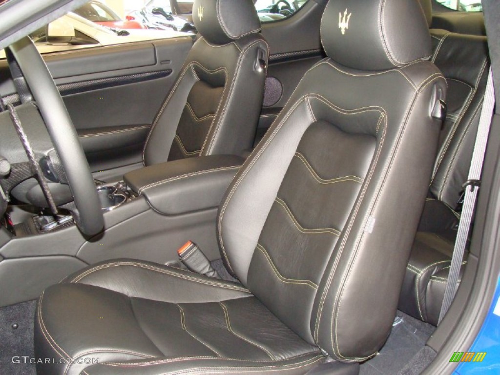 Nero Interior 2012 Maserati GranTurismo MC Coupe Photo #58418751