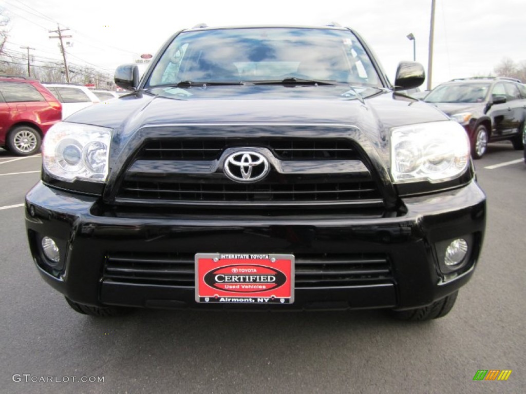 2008 4Runner Limited 4x4 - Black / Taupe photo #2