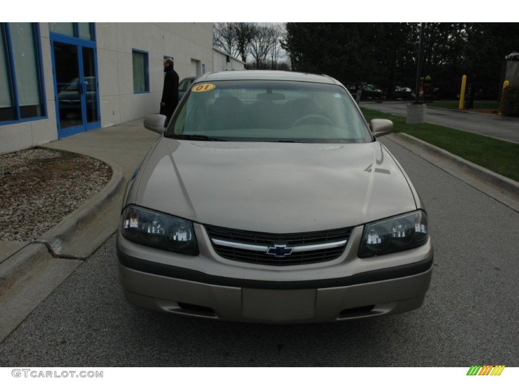 2001 Impala  - Sandrift Metallic / Medium Gray photo #2