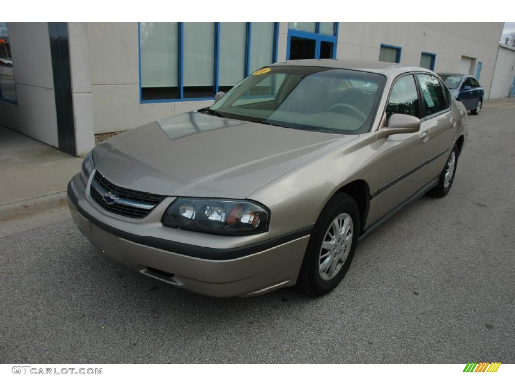 2001 Impala  - Sandrift Metallic / Medium Gray photo #3