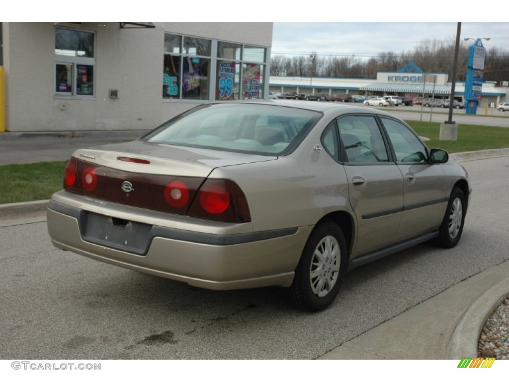 2001 Impala  - Sandrift Metallic / Medium Gray photo #4