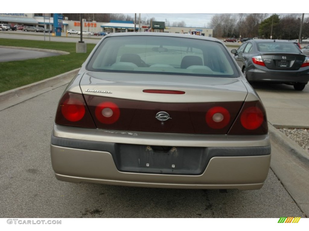 2001 Impala  - Sandrift Metallic / Medium Gray photo #5