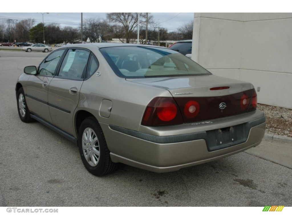 2001 Impala  - Sandrift Metallic / Medium Gray photo #6