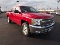 2012 Victory Red Chevrolet Silverado 1500 LT Crew Cab 4x4  photo #3