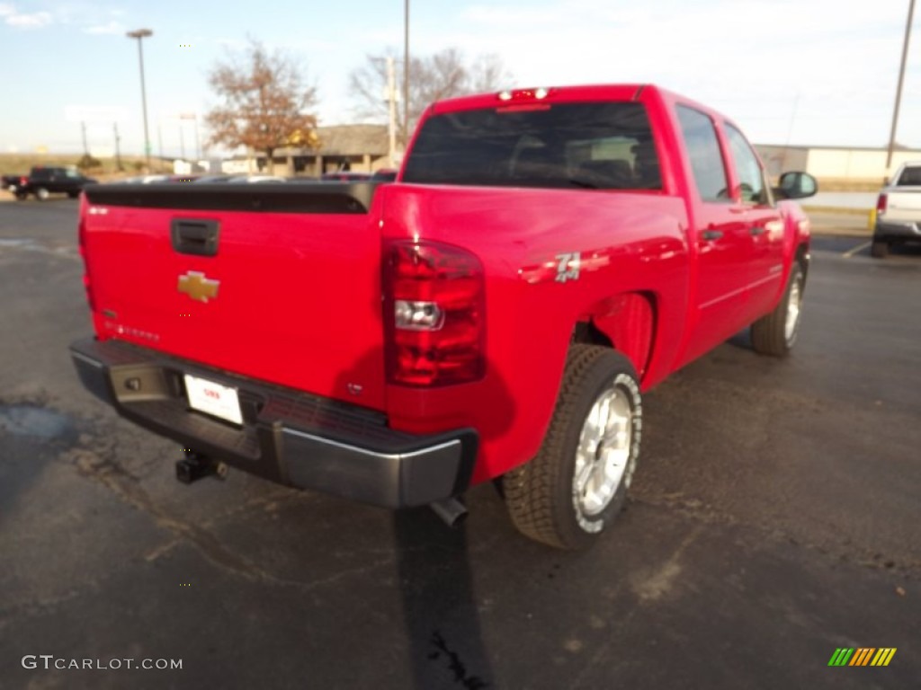 2012 Silverado 1500 LT Crew Cab 4x4 - Victory Red / Ebony photo #5