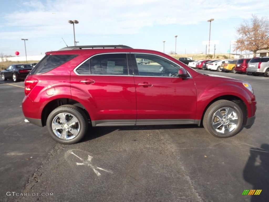 Cardinal Red Metallic 2012 Chevrolet Equinox LT Exterior Photo #58421094