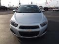 2012 Silver Ice Metallic Chevrolet Sonic LS Sedan  photo #2