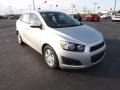 2012 Silver Ice Metallic Chevrolet Sonic LS Sedan  photo #3