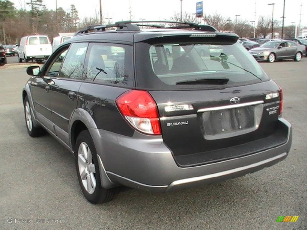 2009 Outback 2.5i Special Edition Wagon - Diamond Gray Metallic / Off Black photo #6