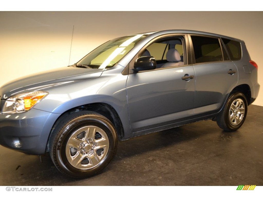 2008 RAV4 V6 4WD - Pacific Blue Metallic / Ash photo #6