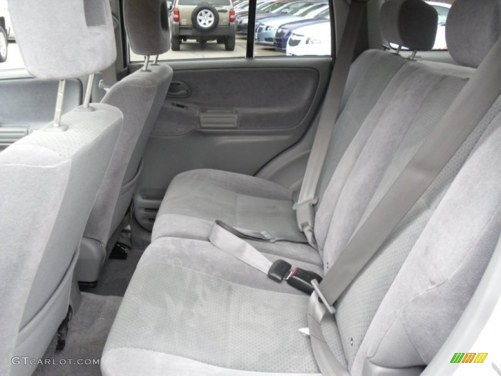 2004 Grand Vitara LX 4WD - White Pearl / Gray photo #8