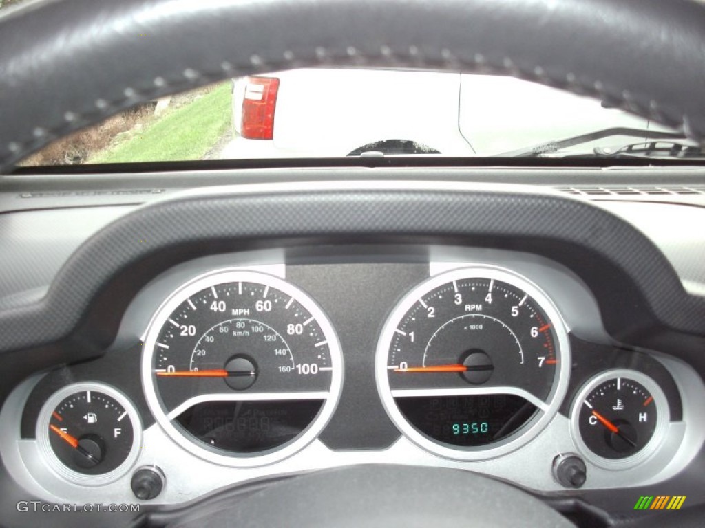2010 Jeep Wrangler Sport 4x4 Gauges Photo #58423395