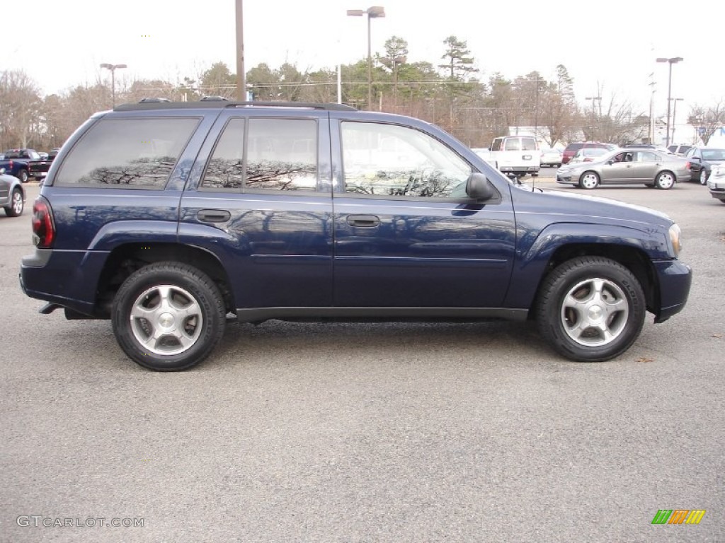 Imperial Blue Metallic 2008 Chevrolet TrailBlazer LS Exterior Photo #58425969