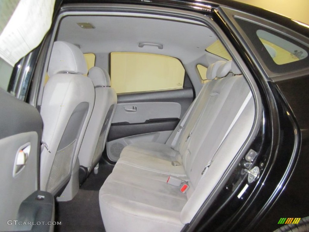 2009 Elantra GLS Sedan - Black Pearl / Gray photo #8