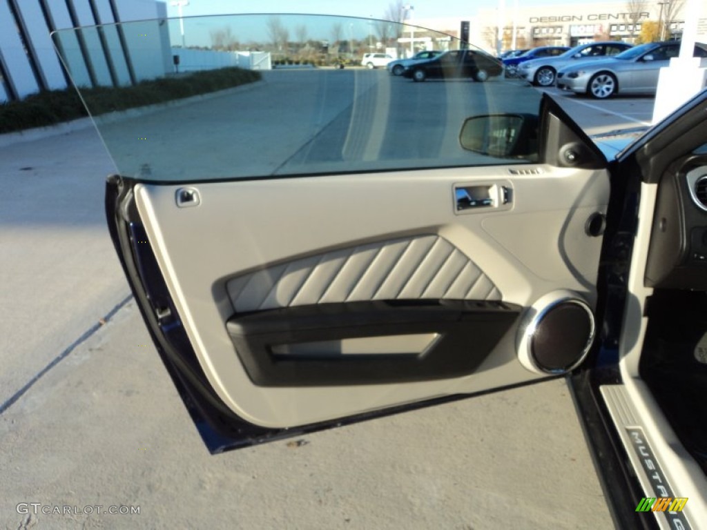 2010 Mustang V6 Premium Convertible - Kona Blue Metallic / Stone photo #14