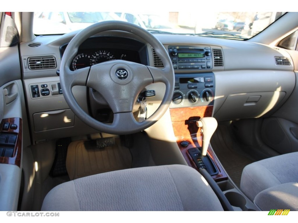 2005 Corolla LE - Impulse Red / Pebble Beige photo #10