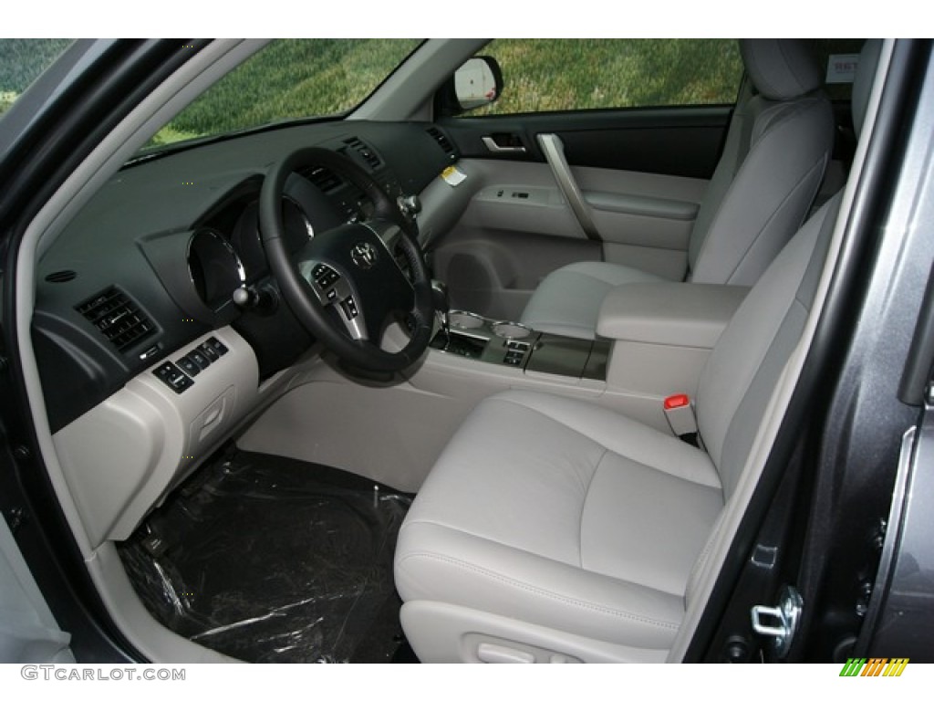 2012 Highlander SE 4WD - Magnetic Gray Metallic / Ash photo #4