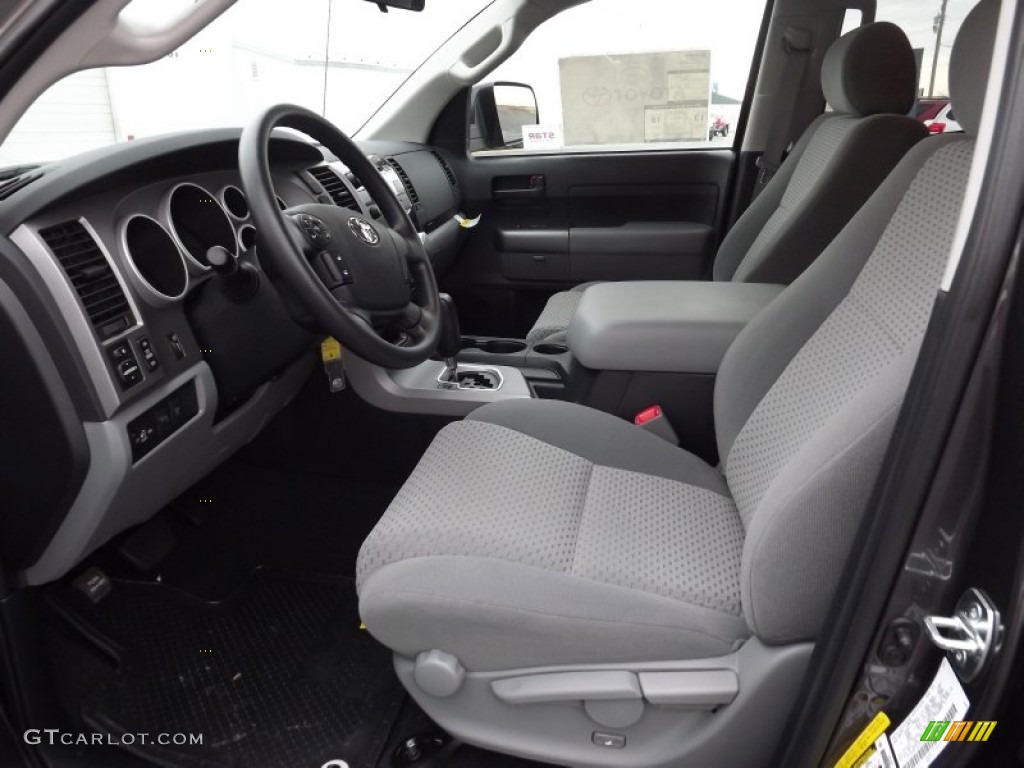 2012 Tundra Double Cab 4x4 - Magnetic Gray Metallic / Graphite photo #11