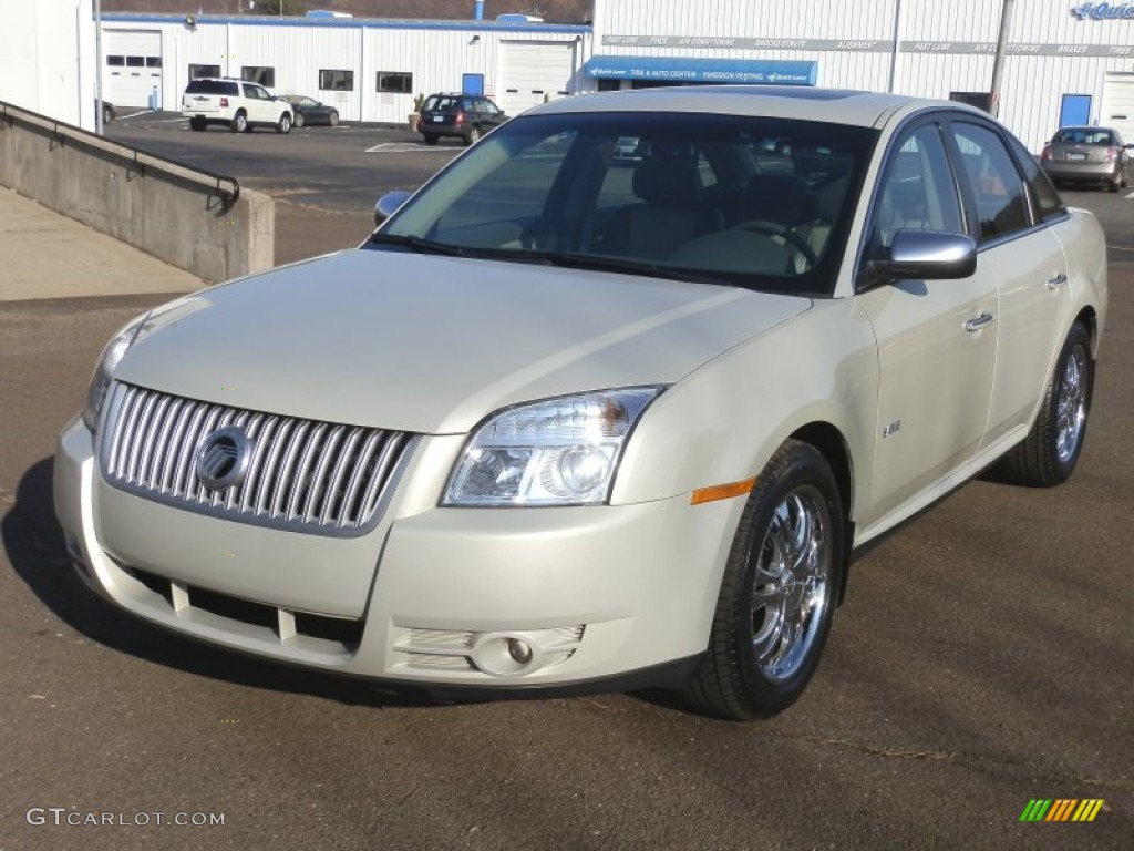 2008 Sable Premier Sedan - Light Sage Metallic / Charcoal Black/Medium Light Stone photo #2