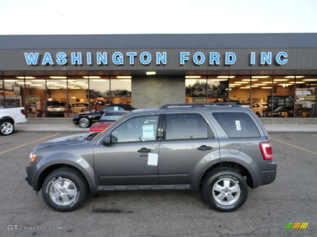 2012 Escape XLT V6 4WD - Sterling Gray Metallic / Charcoal Black photo #1