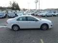 2012 White Suede Ford Fusion S  photo #5