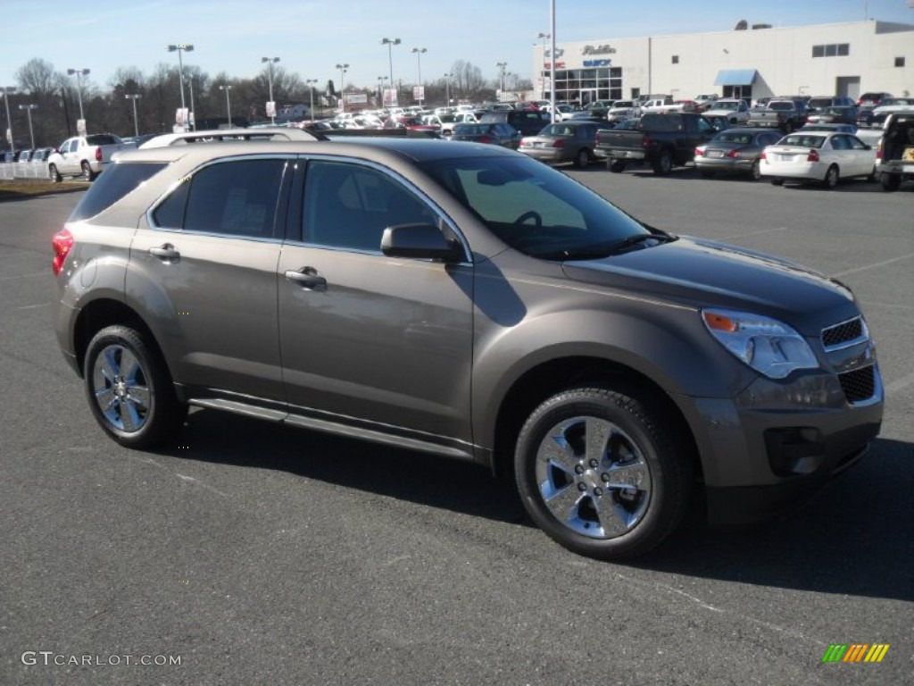 2012 Equinox LT - Mocha Steel Metallic / Jet Black photo #5