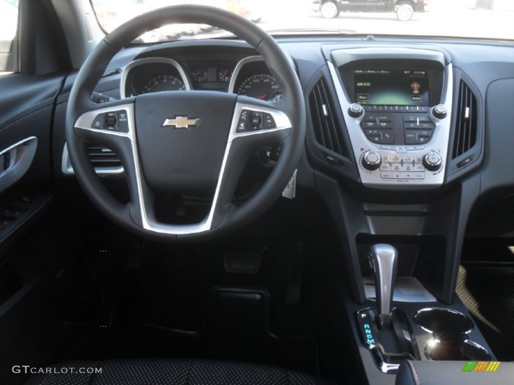 2012 Equinox LT - Mocha Steel Metallic / Jet Black photo #14