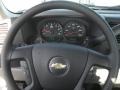 Dark Titanium Steering Wheel Photo for 2012 Chevrolet Silverado 1500 #58431485