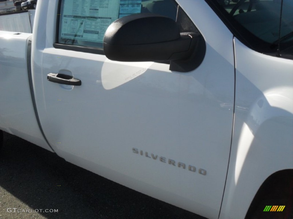 2012 Silverado 1500 Work Truck Regular Cab - Summit White / Dark Titanium photo #17