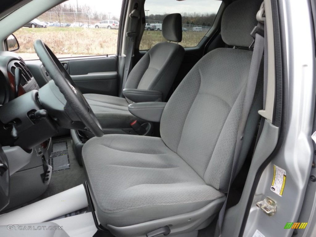 Medium Slate Gray Interior 2005 Chrysler Town & Country LX Photo #58431726
