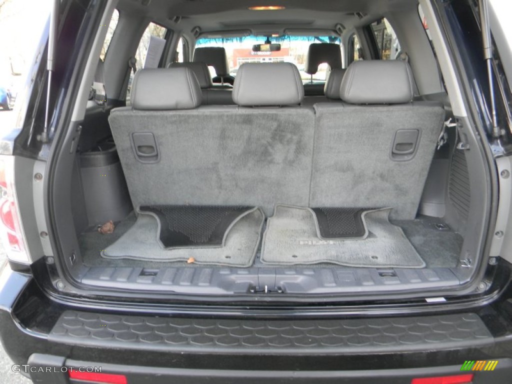 2006 Pilot EX-L 4WD - Nighthawk Black Pearl / Gray photo #7