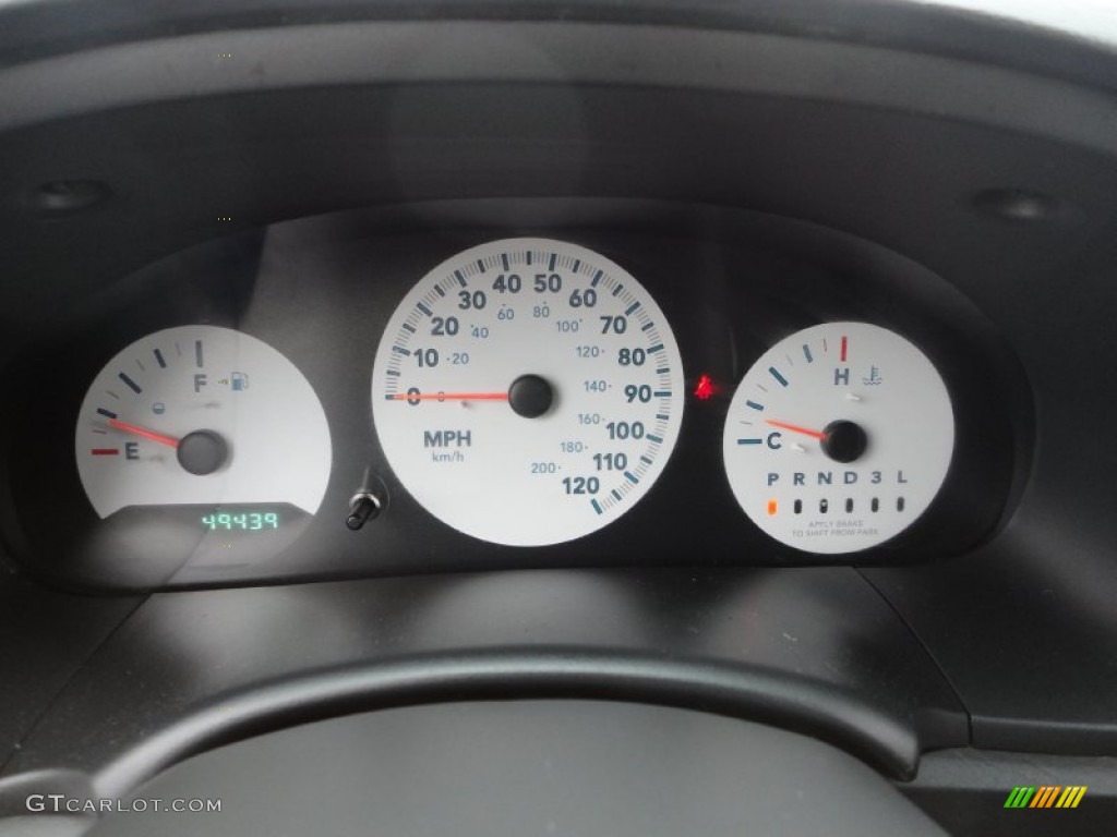 2005 Chrysler Town & Country LX Gauges Photo #58431894