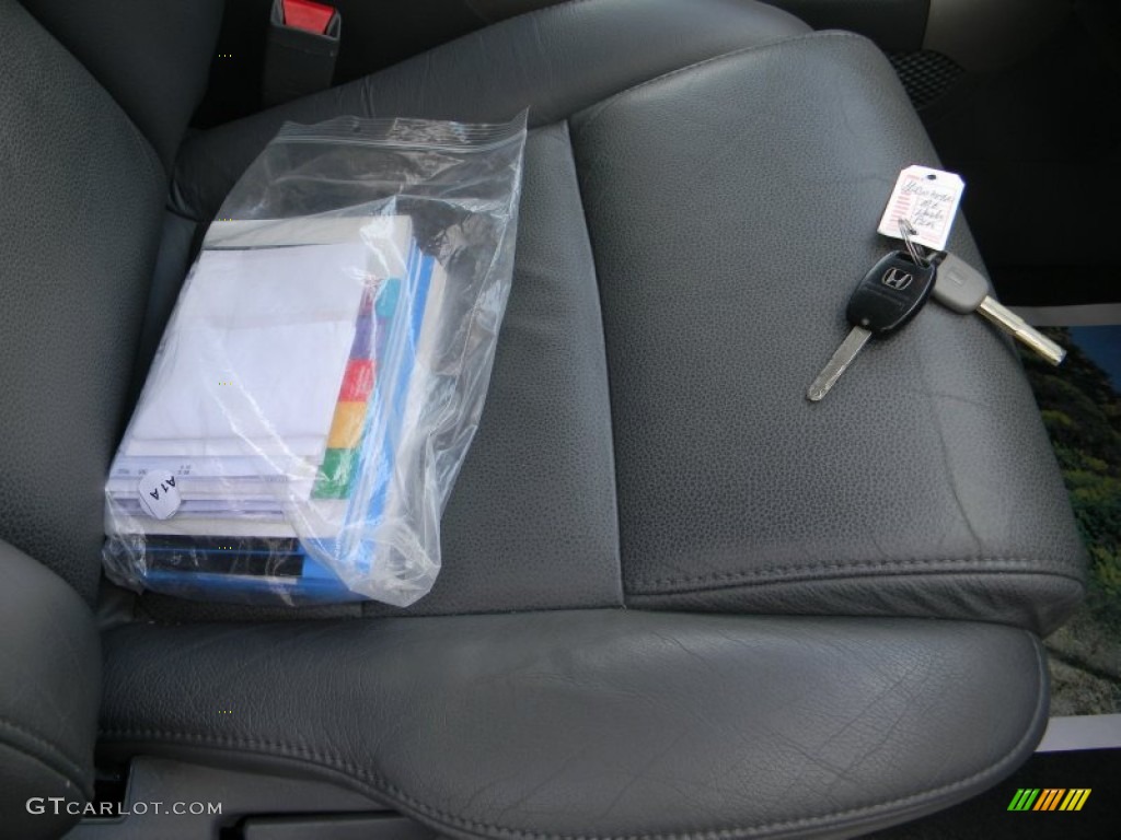 2006 Pilot EX-L 4WD - Nighthawk Black Pearl / Gray photo #21