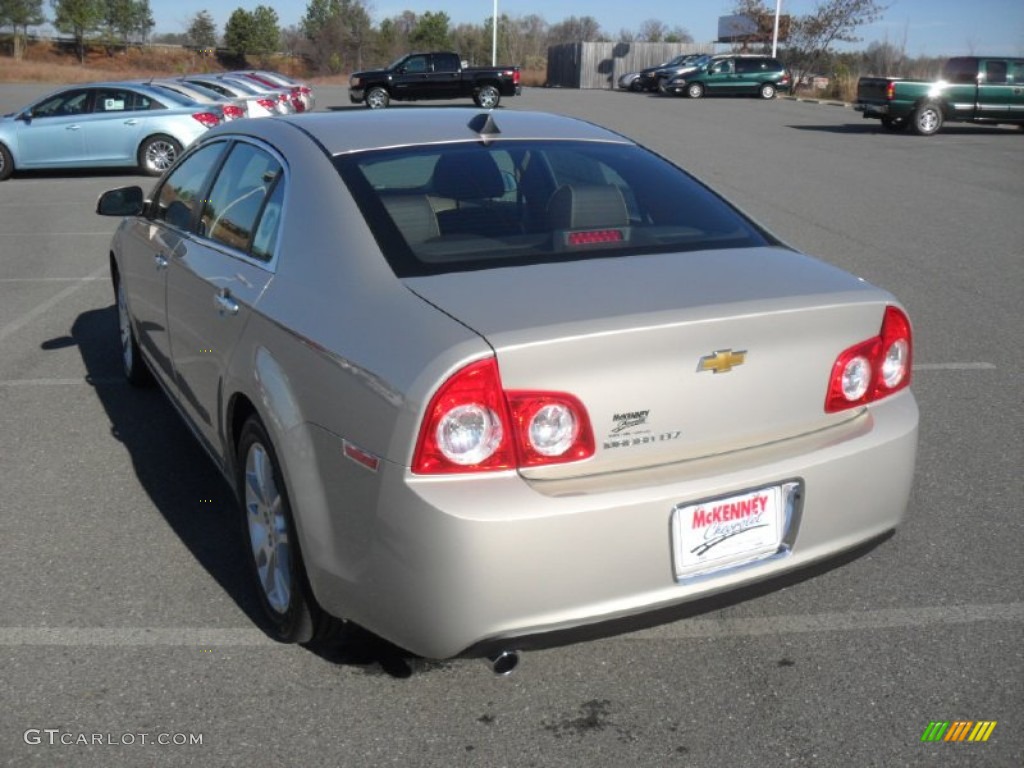 2012 Malibu LTZ - Gold Mist Metallic / Cocoa/Cashmere photo #3