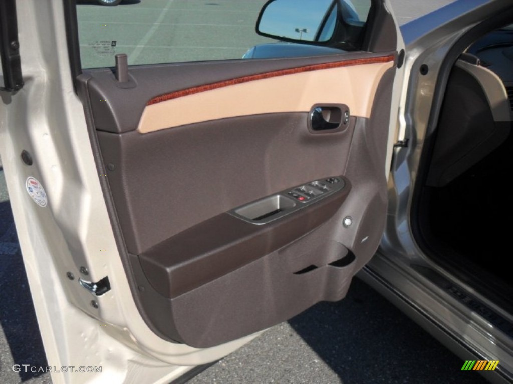 2012 Malibu LTZ - Gold Mist Metallic / Cocoa/Cashmere photo #9