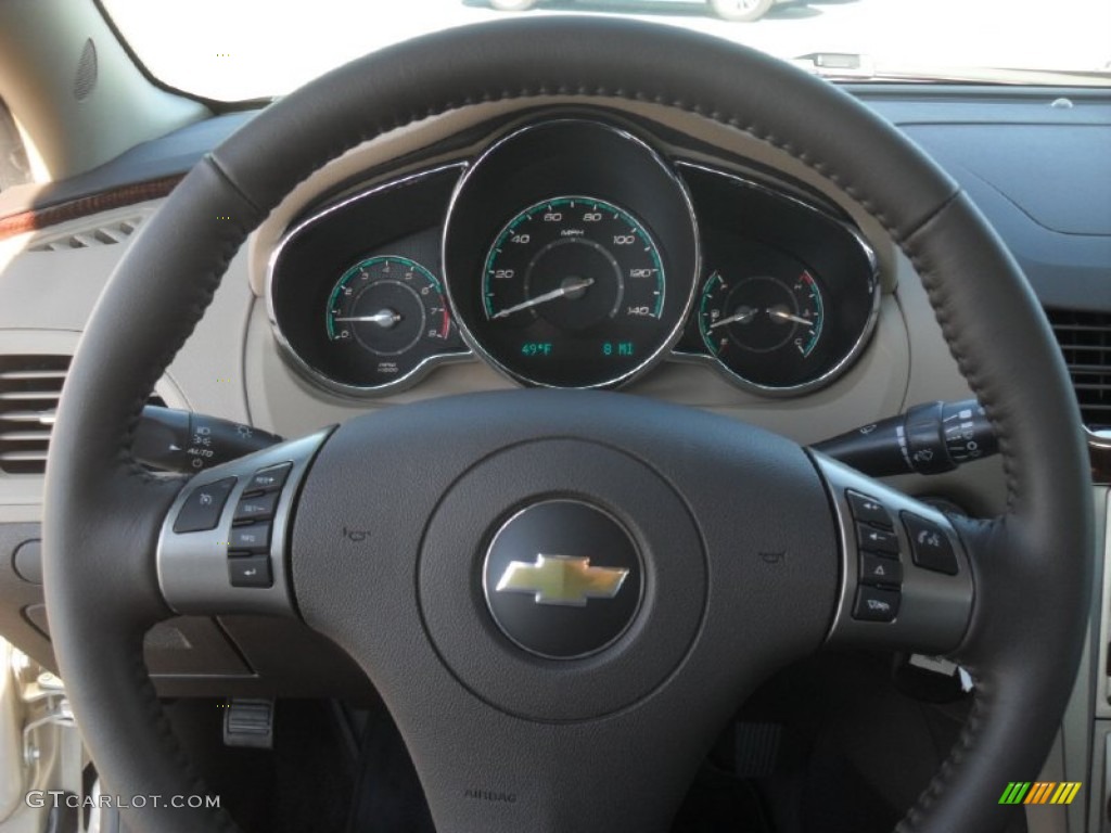 2012 Malibu LTZ - Gold Mist Metallic / Cocoa/Cashmere photo #13