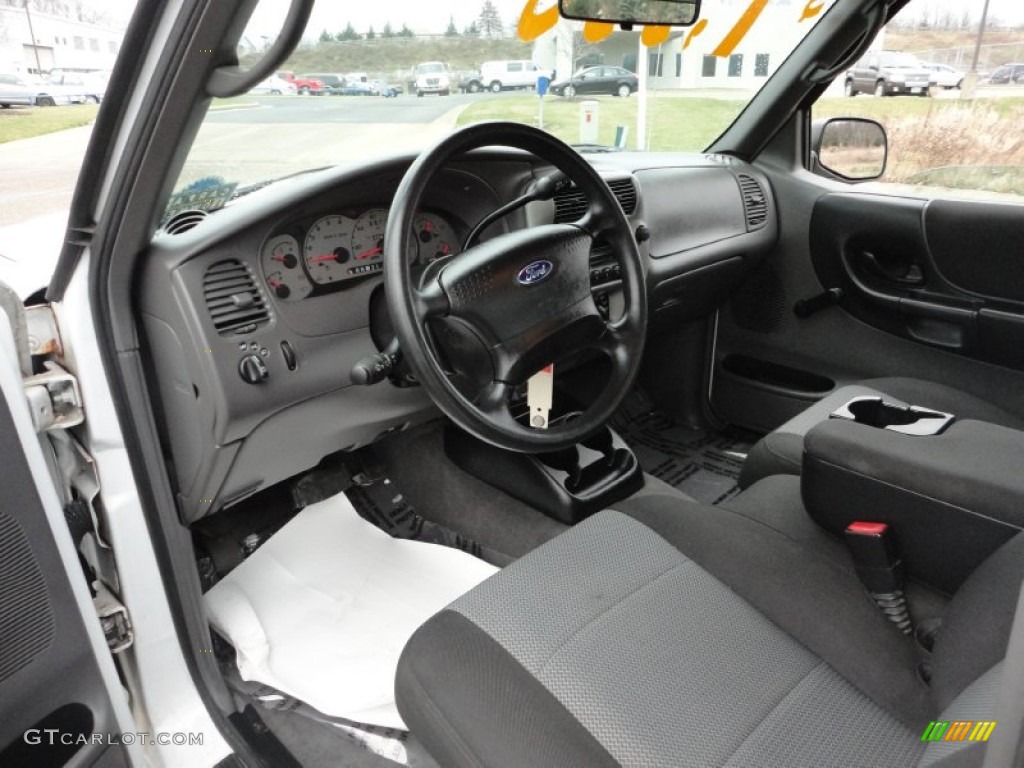 Dark Graphite Interior 2003 Ford Ranger XLT SuperCab Photo #58432263