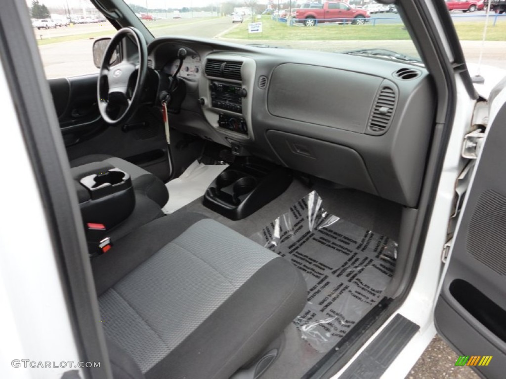 Dark Graphite Interior 2003 Ford Ranger XLT SuperCab Photo #58432396