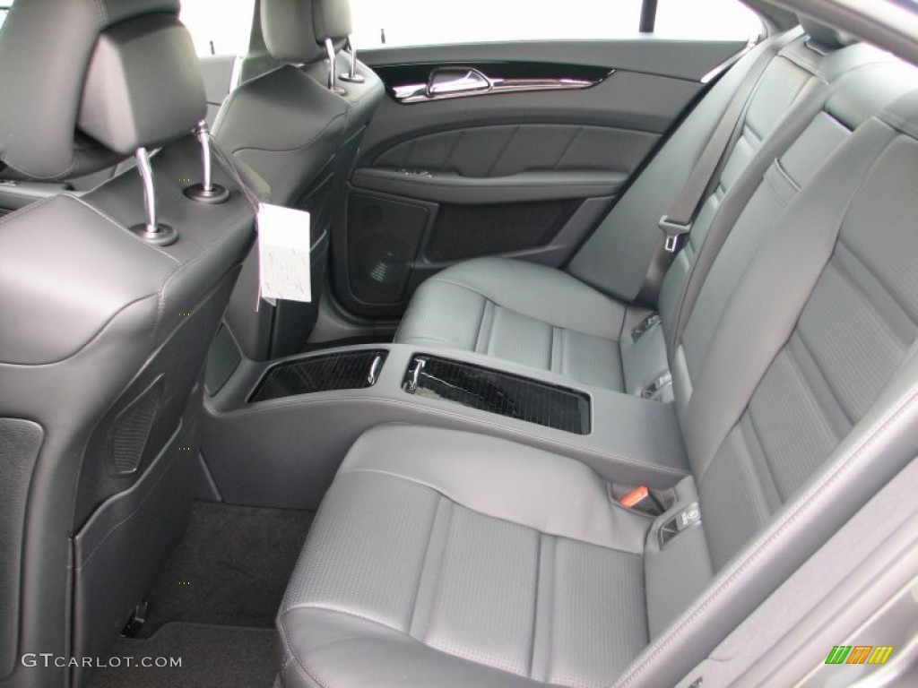 Black Interior 2012 Mercedes-Benz CLS 63 AMG Photo #58432615