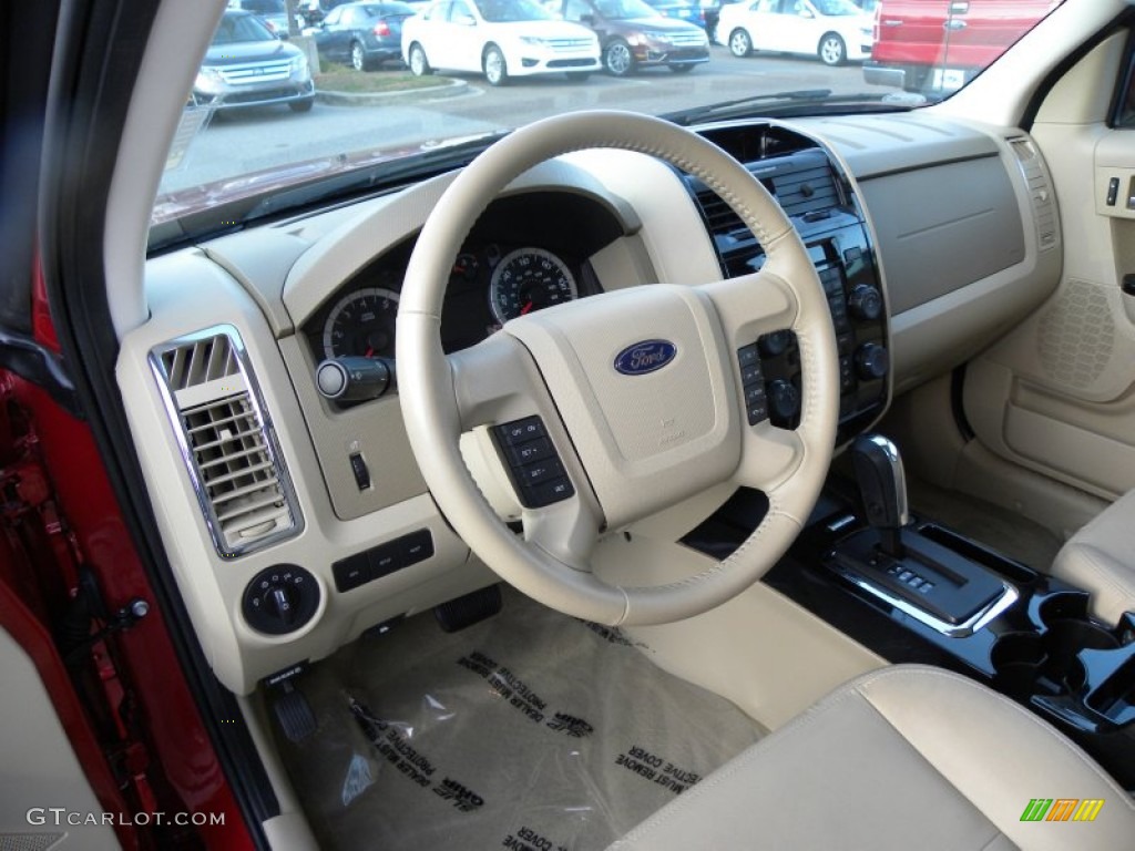 2011 Escape Limited V6 - Sangria Red Metallic / Camel photo #4