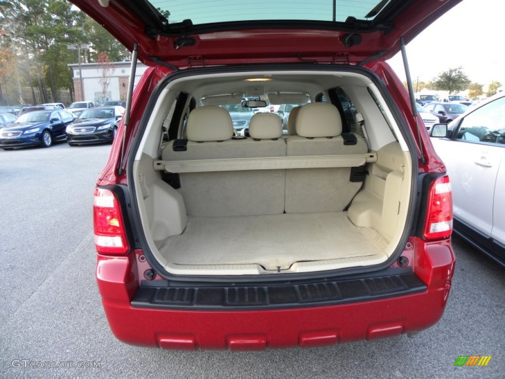 2011 Escape Limited V6 - Sangria Red Metallic / Camel photo #13