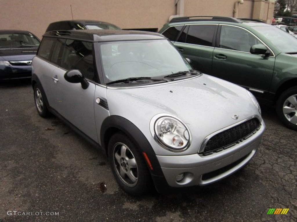 2008 Cooper Clubman - Pure Silver Metallic / Panther Black photo #1