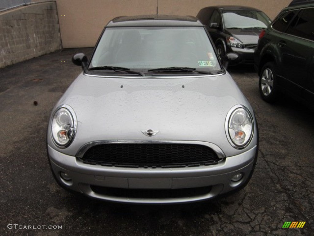 2008 Cooper Clubman - Pure Silver Metallic / Panther Black photo #2