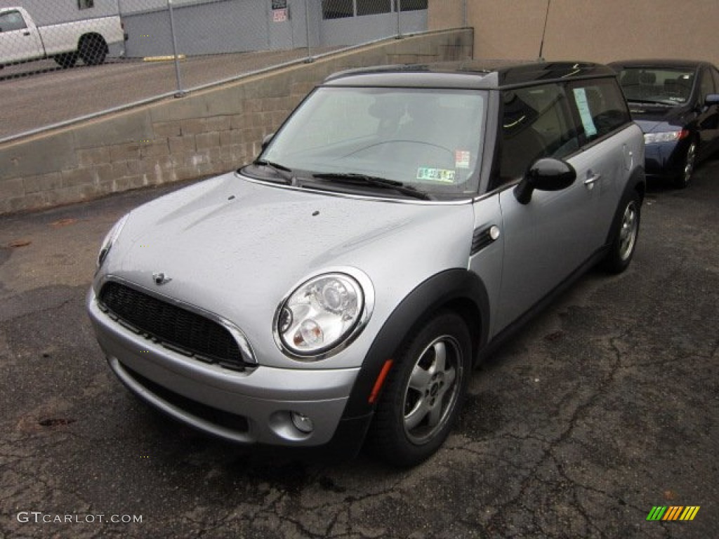 2008 Cooper Clubman - Pure Silver Metallic / Panther Black photo #3